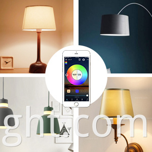 Voice Control Color Changing Music rgb led bulb